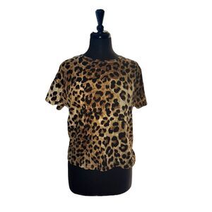 Zara Animal print T-shirt XS